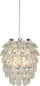 Lampe Kristallglas Chrom