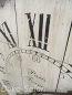 XL Wanduhr aus Holz 60 CM