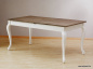 Esstisch Tisch JAVIER Eiche/Linde Art. 898