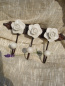 3-er Wandhaken Rose cr�me o. ros�