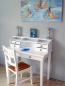 Sekret�r Schreibtisch weiss Landhaus Art 765