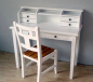 Sekret�r Schreibtisch weiss Landhaus Art 765