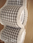 Toilettenrollen Halter GREY CHECK grau/weiss
