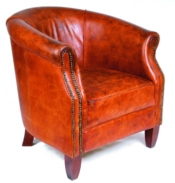 Leder Clubsessel NOTTINGHAM