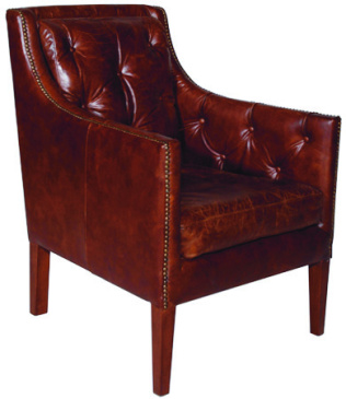 Ledersessel Vintage Style BOTHAM