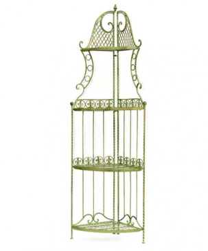 Eisen Regal Eckregal CLAIRE Green