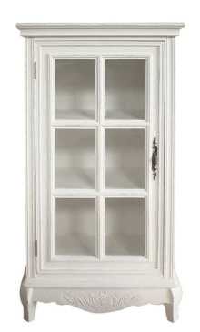 Landhaus Schrank Vitrine COLINE