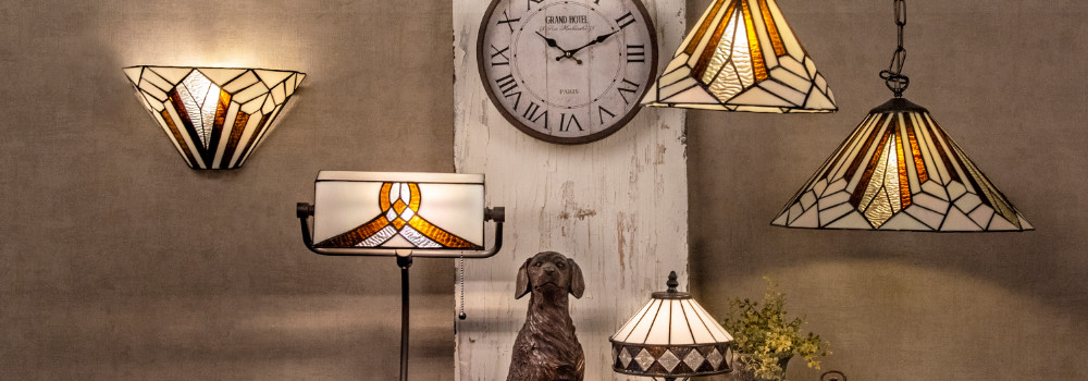 Lampen im klassischen Tiffany Stil