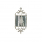 Mobile Preview: Imposante Wandlampe Shabby Chic