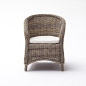 Preview: Rattan Sessel mit Kissen Preview: Rattan Sessel mit Kissen