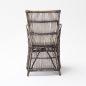 Preview: Rattan Stuhl mit Kissen Preview: Rattan Stuhl mit Kissen
