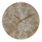 Preview: Braune Wanduhr im antiken Marmor-Look