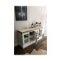Preview: Kleine FSC Vitrine FLORENTINA mit 4 Glastüren Preview: Kleine FSC Vitrine FLORENTINA mit 4 Glastüren