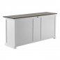 Preview: Weißes Buffet-Sideboard Preview: Weißes Buffet-Sideboard
