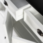 Preview: Sideboard mit ländlichem Look und Messing-Beschlägen Preview: Sideboard mit ländlichem Look und Messing-Beschlägen