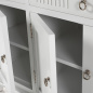 Preview: Sideboard mit Griffen aus silberfarbenem Messing Preview: Sideboard mit Griffen aus silberfarbenem Messing