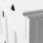 Preview: Landhaus-Schrank mit Messinggriffen Preview: Landhaus-Schrank mit Messinggriffen