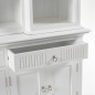Preview: Hutch im Landhaus-Stil mit Messing-Beschlägen Preview: Hutch im Landhaus-Stil mit Messing-Beschlägen