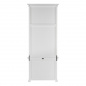Preview: Weißes Landhaus-Regal BHT 90 x 220 x 42,5cm Preview: Weißes Landhaus-Regal BHT 90 x 220 x 42,5cm