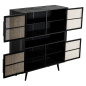 Preview: Buffet im Industrial Stil aus Eisen, Holz und Rattan Preview: Buffet im Industrial Stil aus Eisen, Holz und Rattan