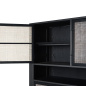 Preview: Buffet im Industrial Stil aus Eisen, Holz und Rattan Preview: Buffet im Industrial Stil aus Eisen, Holz und Rattan