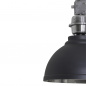 Preview: Lampenschirm große Deckenlampe anthrazit im industriellen Design