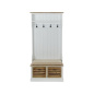 Preview: Garderobe mit Hutablage Preview: Garderobe mit Hutablage