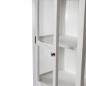 Preview: Landhaus Vitrinenschrank PRUDENCE mit Schublade Preview: Landhaus Vitrinenschrank PRUDENCE mit Schublade