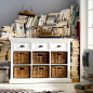 Preview: Novasolo Buffetschrank HALIFAX mit Rattankörben Preview: Novasolo Buffetschrank HALIFAX mit Rattankörben