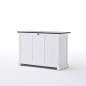 Preview: Buffetschrank Novasolo Halifax CONTRAST + Rattankörbe Preview: Buffetschrank Novasolo Halifax CONTRAST + Rattankörbe
