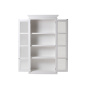 Preview: Schrank mit Glastüren im Landhausstil Preview: Schrank mit Glastüren im Landhausstil