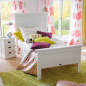 Preview: Bett weiß, 90cm breit Preview: Bett weiß, 90cm breit