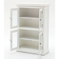 Preview: Vitrinenschrank HALIFAX von Novasolo 2 Ebenen Preview: Vitrinenschrank HALIFAX von Novasolo 2 Ebenen