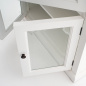 Preview: Schmaler Landhaus Vitrinenschrank HALIFAX von Novasolo 3 Ebenen Preview: Schmaler Landhaus Vitrinenschrank HALIFAX von Novasolo 3 Ebenen