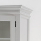 Preview: Schmaler Landhaus Vitrinenschrank HALIFAX von Novasolo 3 Ebenen Preview: Schmaler Landhaus Vitrinenschrank HALIFAX von Novasolo 3 Ebenen