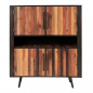 Mobile Preview: Industrial Buffet aus recyceltem Holz