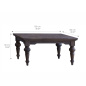 Preview: Hygge quadratischer Couchtisch Preview: Hygge quadratischer Couchtisch