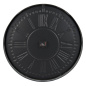 Preview: Wanduhr grau, metall Preview: Wanduhr grau, metall
