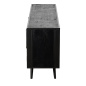 Preview: TV-Lowboard im Industrial Stil mit Rattan-Gitter Preview: TV-Lowboard im Industrial Stil mit Rattan-Gitter