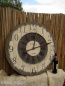 Preview: XXL-Wanduhr Holz