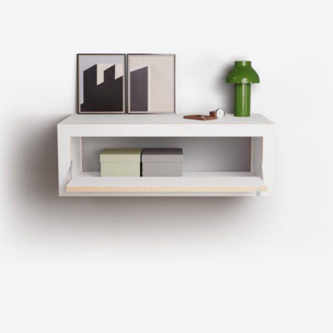 Wandkonsole 80x27x40 Fläpps Box