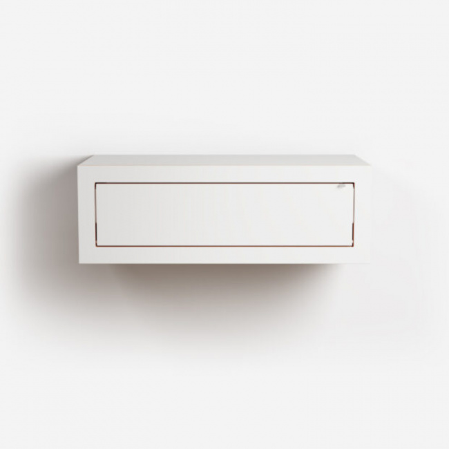 Minimalistische und platzsparende Wandkonsole von Fläpps Ambivalenz