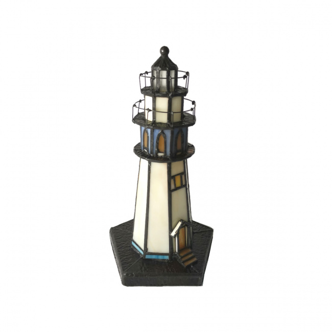 Tiffany Stil Tischlampe maritim