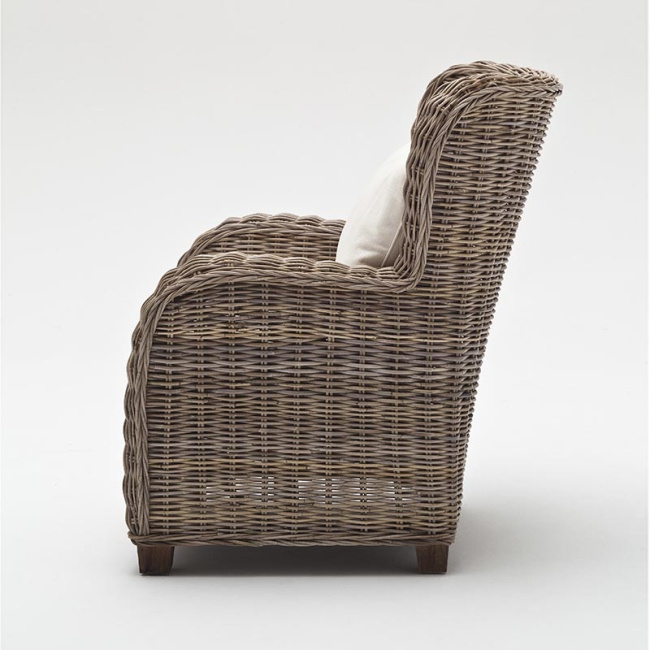 Stuhl Mahagoni Rattan