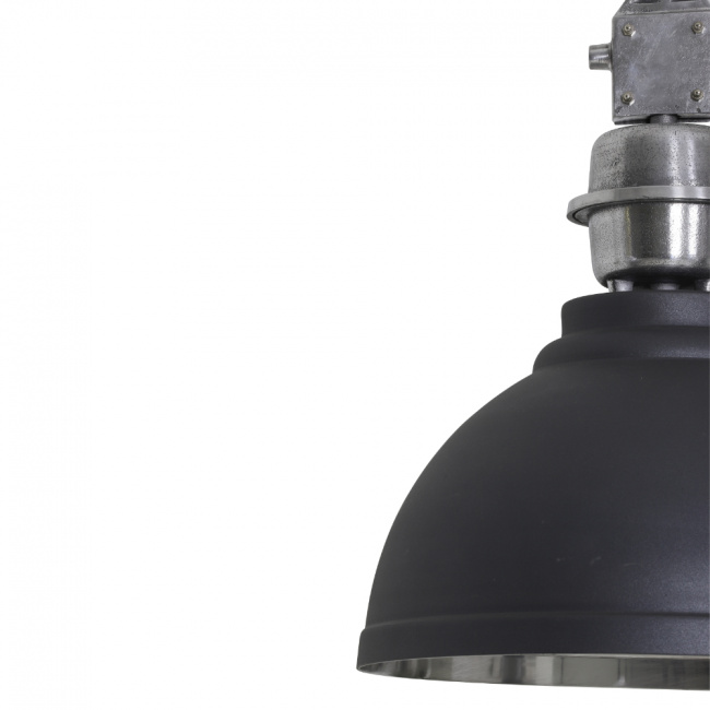 Lampenschirm große Deckenlampe anthrazit im industriellen Design