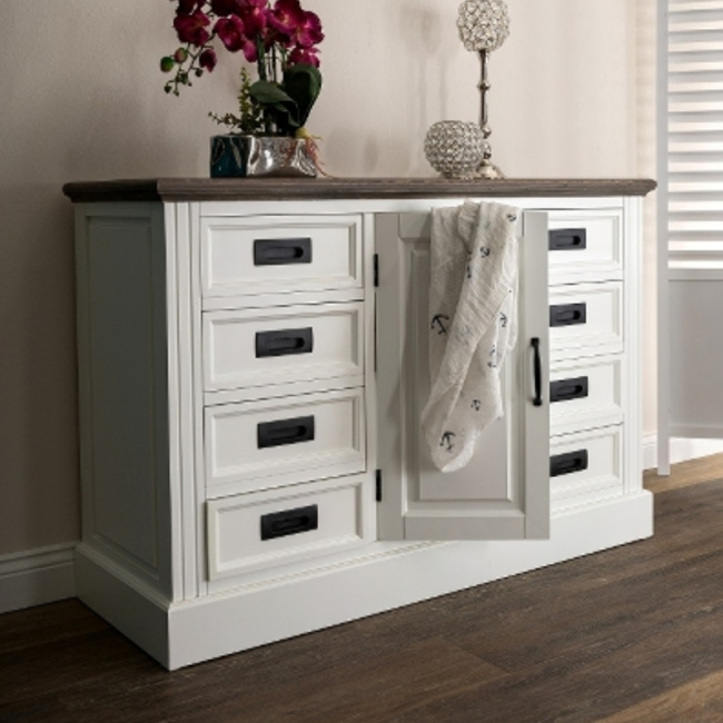 Landhaus Anrichte TROUDY 77x114x41 cm