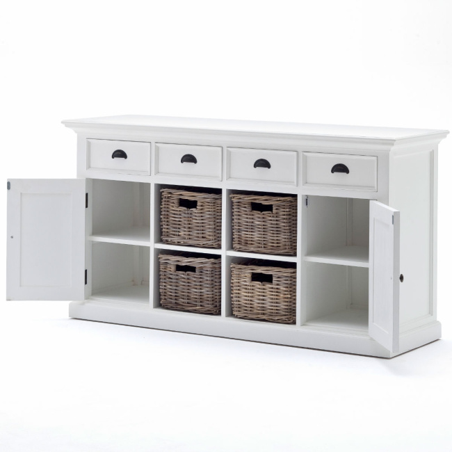 Kommode weiss Landhaus Novasolo