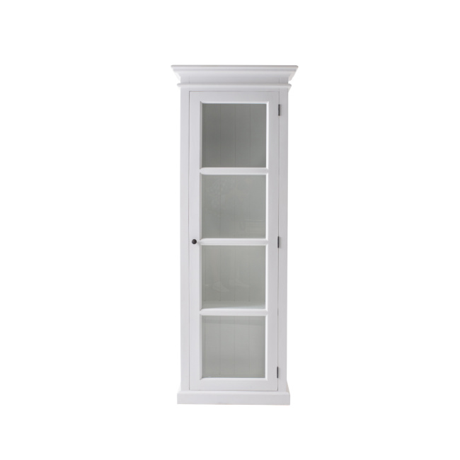 Schmale Landhaus-Vitrine