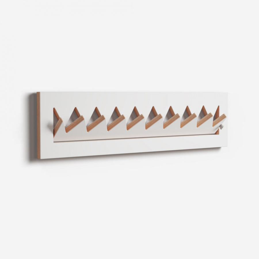 Klappbare Garderobe mit Kronen-Design Ambivalenz Fläpps Crownhäng Klappbare Garderobe mit Kronen-Design Ambivalenz Fläpps Crownhäng
