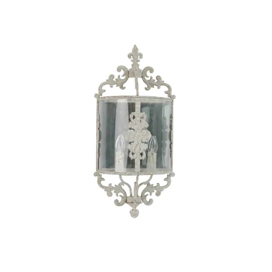 Imposante Wandlampe Shabby Chic